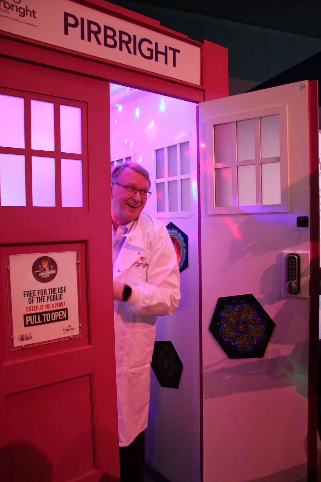 councillor gordon jackson dr zoos science lab innovate guildford